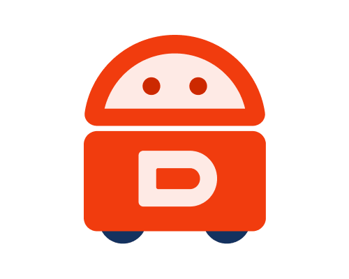 お辞儀するキャラクター